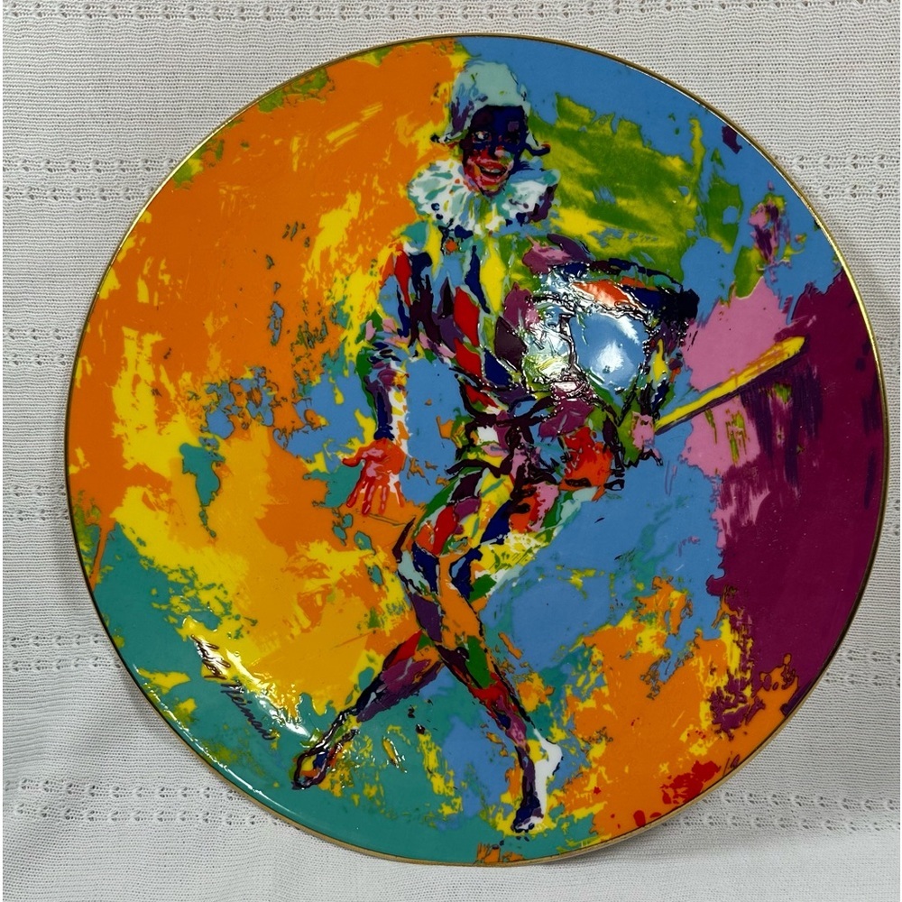 Royal Doulton Harlequin Limited Edition Plate , Leroy Neiman 1974 First Edition